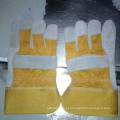 China Industrial Cow Split Leather Safety Worker Gloves